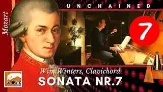 W.A.Mozart : Sonata n°7 in C Major, KV 309  on Clavichord - Historical Tempo Reconstruction