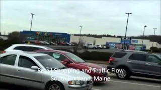 Retail Shopping and Traffic Flow, Maine Mall  12/9/2015