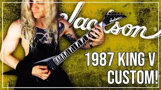 СТАРАЯ ШКОЛА - 1987 Jackson Custom Shop King V