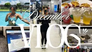 December Vlog | Trip to Joburg, Job Hunting Diaries, Pool Day & Christmas Shopping 🎄