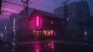 Classic Tokyo Rain Nightfall &mdash; Deep Focus Background Music