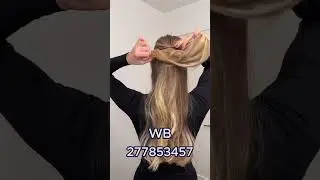 Краб для волос #волосы #крабик #крабик #заколки #hair #прическа #укладкаволос #мода