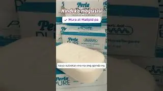 Perla Pure Bath Soap and Sabon na maraming benefits #trend #bathsoap #perla