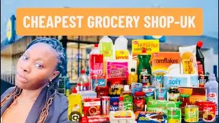 CHEAPEST GROCERY SHOP -Uk // how cheap can lidle BE #lidl #grocery