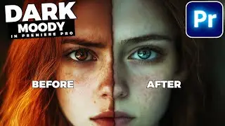 How To COLOR GRADE Dark and MOODY In Premiere Pro