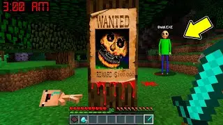&iexcl;BEBE NOBSI Y BEBE NOOB ENCUENTRAN A BALDI.EXE EN EL BOSQUE A LAS 3 AM 😱😭MINECRAFT NOOB VS PRO!