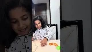 Make a play dough BUTTERFLY with Abeera!! #kidsvideo #kids #funforkids #kidsactivity 