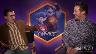 Tom Holland, Chris Pratt Onward Interview