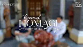 Name of '' Eternal Homage'' Art Exhibition in Yangon. A Collection of Artist Artist MT Oung