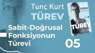 Türev 05 - Sabit ve Doğrusal Fonksiyonun Türevi | Sayfa 11
