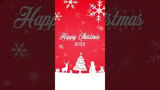 Simple white paper-cutting Christmas card /Merry Christmas and  Happy New Year Series No 278