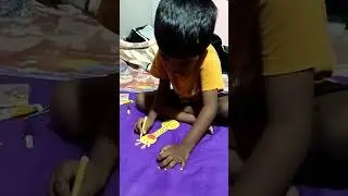 Homework paper making Giraffe #homeworke #activity #ytshorts #shorts