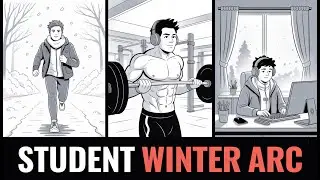 WINTER ARC for Students | THE ULTIMATE 90 Days to Beat Laziness and Top Your Studies