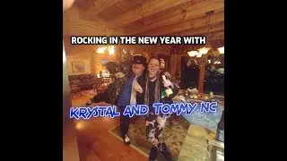 rocking in the new year with krystle and Tommy nc2010