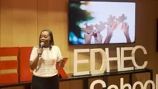 Being yourself : the greatest act&nbsp;of&nbsp;courage | Janice Mbengo | TEDxEDHECBusinessSchool