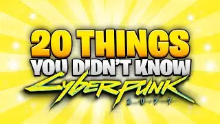 Cyberpunk 2077 - 20 Things YOU DIDN'T KNOW! (Legendary Weapons, Companions & More)