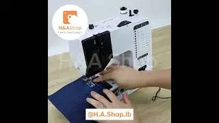 Multifunctional Sewing Machine🧵 38 Stitches, Overlock Knitting Start Button #HA_Shop🛍