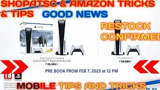 PS-5 next restock india | PS5 Drops for February | February restock update india | Restock