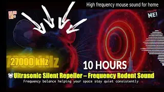 🐭 10 Hour Ultrasonic Silent Repeller &ndash; High Frequency Rodent Sound | Peaceful Nights for Home