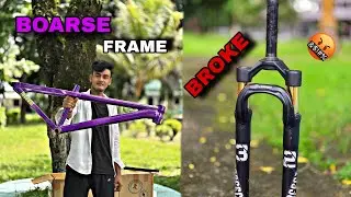 Boarse Frame UNBOXING 🥳| Suspension Kharb ho geya 😭|