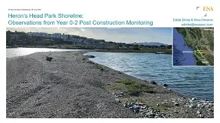 Heron's Head Park Shoreline: Observations from Year 0-2 Post Construction Monitoring