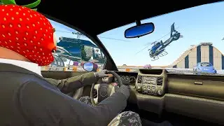 Мини-игра «Вертолёты против машин» на 16 игроков — забавные моменты в GTA V Online | JeromeACE