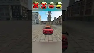 Top 4 Best Super Cars Tower Challenge | Who Will Win 🤔 | Extreme Car Driving Simulator  #shorts #car