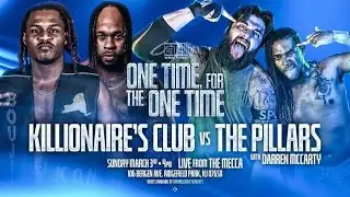 Killionaires Club(J Boujii & @PrettyBoy_Smooth) vs The Pillars @ETUWrestling