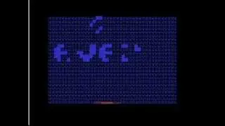 Jump&Rum by Allitaice - Commodore 64 Realtime scene intro (3rd place at Forever 2000 realtime compo)