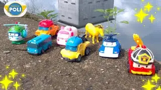 DRAMA ROBOCAR POLI SANG PENYELAMAT, ROY, AMBER, HELLY, MARK, BUCKY 