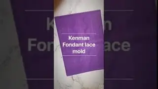 Kenman Fondant lace mold