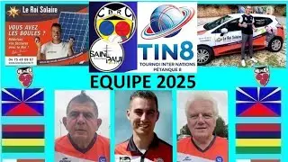 Top 8è Tournoi Inter Nations Petanque 2025