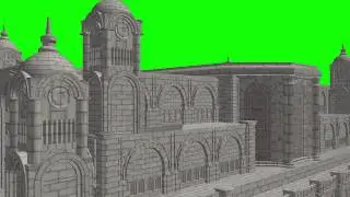 Free Video Mosque on Green Screen & Green Background Image. Footage on a green background download