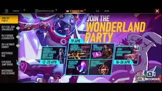 FF WONDERLAND EVENT FULL DETAILS// INFORMATION