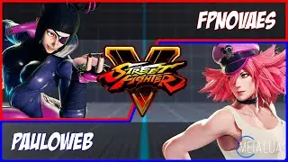 sfv ce - fPNOVAES(juri) vs pAULOWEB(poison) 🌘 MeiaLua 🌘 mmlla