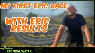 My First Zwift Epic Race&hellip; Brutal Course, Epic Result