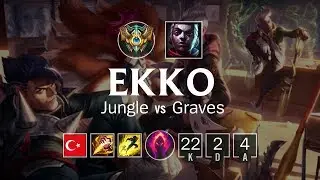Ekko Jungle vs Graves - TR Challenger Patch 8.14