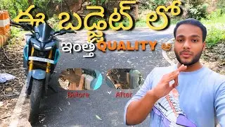 MT-15 Radiator Guard Installation | Cheap & Best Protection for Engine ⚙️| #manivlogsvizag 