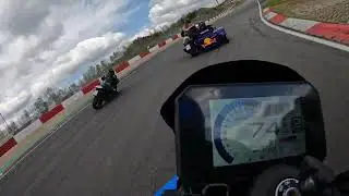 Nürburgring GP Strecke Motorrad Stint Ostersonntag 2025 Suzuki GSX S8