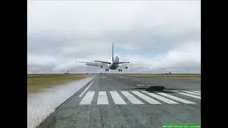 Boeing 737-400| Посадка в URFF| FS2004