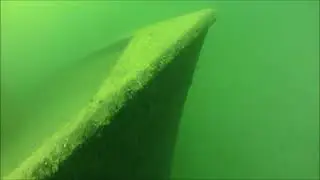 Bainbridge Quarry scuba diving on the boat at the far side