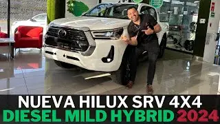NUEVA TOYOTA HILUX DIESEL SRV 4X4 2024 | &iquest;Una Hilux H&iacute;brida?
