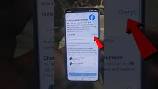 How to change Facebook number || How to change Facebook mobile number