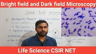 Bright field and Dark field Microscopy || Application of Bright field and Dark field Microscopy