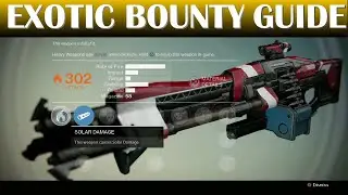 Destiny - Exotic Weapon Bounty Guide: A Voice in the Wilderness
