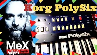 Korg PolySix by MeX @marcoballa (Subtitles)