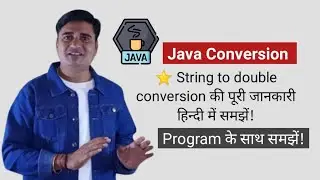 How to convert String to double in Java | Java Convert String to double
