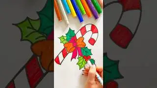 how to draw New Year's candy for children #drawing #cute #capcut #kids #love #girl #picture #bolalar