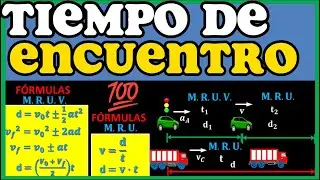 Tiempo de Alcance de movilidades M.R.U. y M.R.U.V. examen prefacultativo ingenieria UMSA