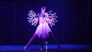 Aliatrix - Light Show, Halloween Tribal Circus 2019 (4K)